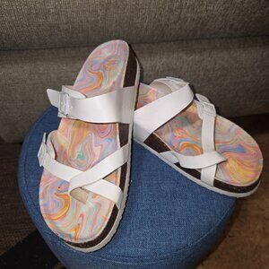 Wonder Nation - 2 Buckle Toe Sandals  Size 6